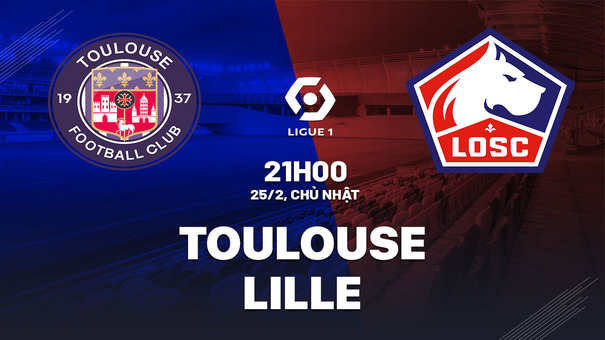 Nhận định bóng đá cùng các thống kê nổi bật về trận đấu Toulouse vs Lille 21h00 ngày 25/2 (Ligue 1 2023/24) . Hãy đến SHBET cá cược bóng đá để biết thêm thông tin nhé .