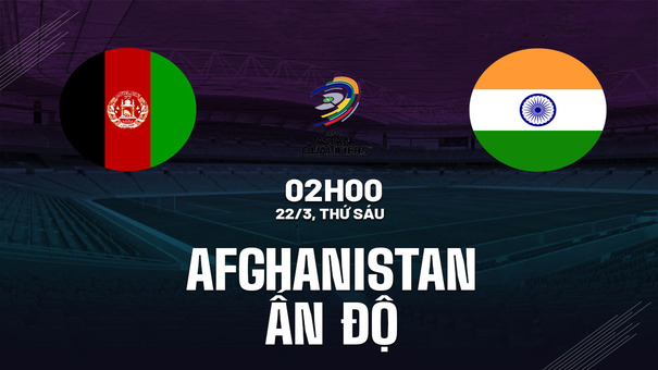 Nhận định bóng đá Afghanistan vs Ấn Độ 2h00 ngày 22/3 (Vòng loại World Cup 2026). Hãy đến SHBET cá cược bóng đá để biết thêm thông tin nhé .