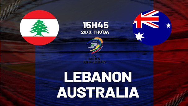 Nhận định Lebanon vs Australia 15h45 ngày 26/3 (Vòng loại World Cup 2026). Hãy đến SHBET cá cược bóng đá để biết thêm thông tin nhé .