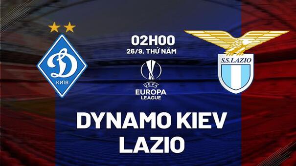 Nhận định Dynamo Kiev vs Lazio 02h00 ngày 26/9 (Europa League 2024/25). Hãy đến SHBET thể thao trực tuyến.