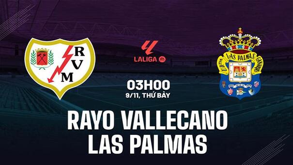 Nhận định Rayo Vallecano vs Las Palmas (3h00 ngày 9/11): Thêm 3 điểm cho chủ nhà. Hãy đến SHBET thể thao trực tuyến.